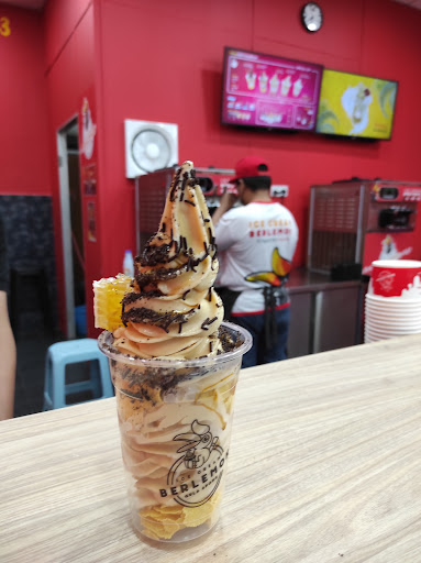 Ice Cream Berlemok Gula Apong Taman Tas