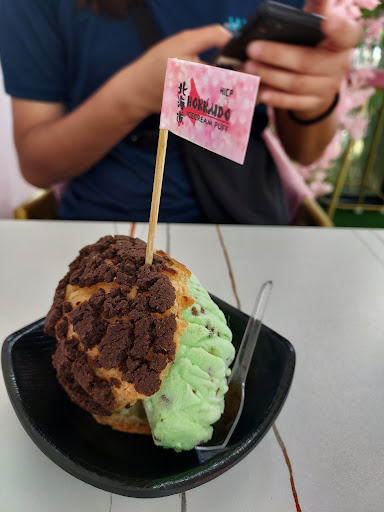 Hokkaido Ice Cream Puff Teluk Intan