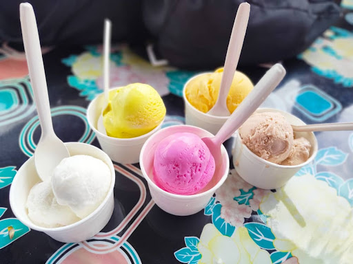 Snowery ice cream Snowery ice cream