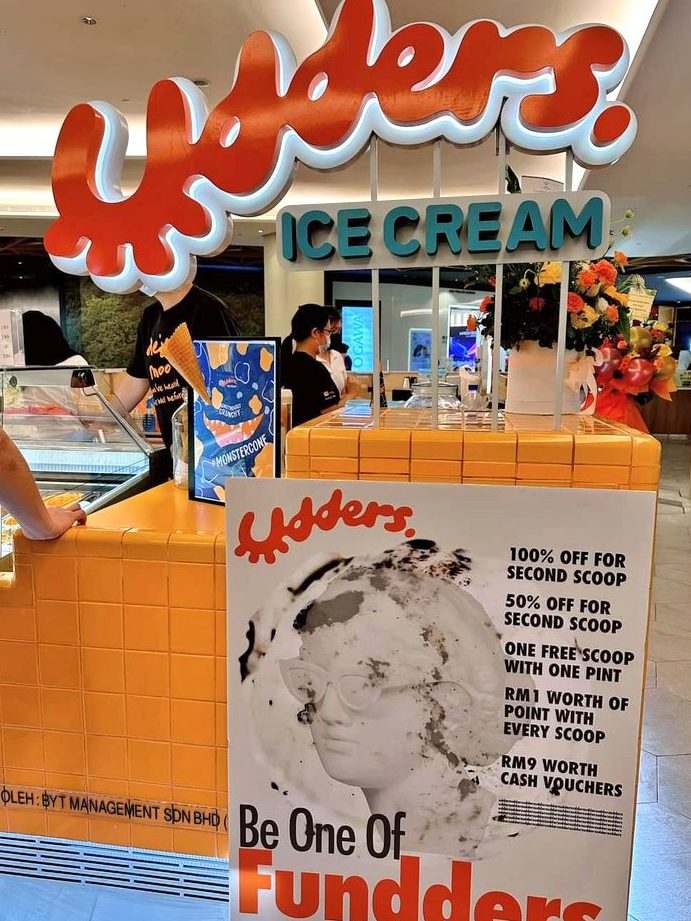 Udders Ice Cream (Mid Valley Southkey) 1 udders ice cream mid valley southkey